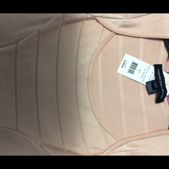 BNWT French Connection pastel pink dress - Size 4 - Picture 4 of 4